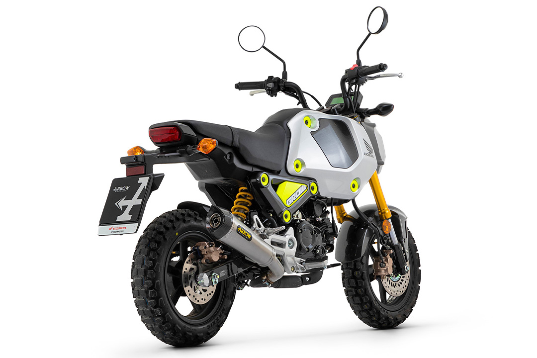 Escape ARROW X-KONE para Honda MSX125 Grom, modelos 2021-2024, acero inoxidable