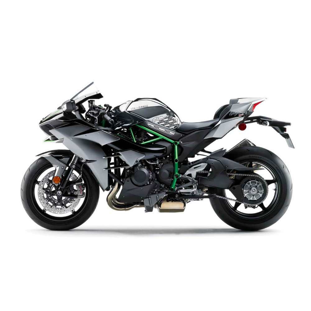 Stompgrip híbrido, Volcano, para Kawasaki, Ninja 650, Z650, 2017-2025, Z400, 2019-2025