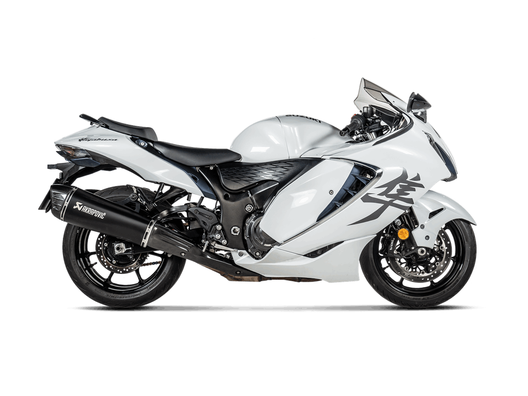 Silenciador Akrapovic Slip-On Line (Titanio) para Suzuki GSX1300R Hayabusa, años 2021-2025
