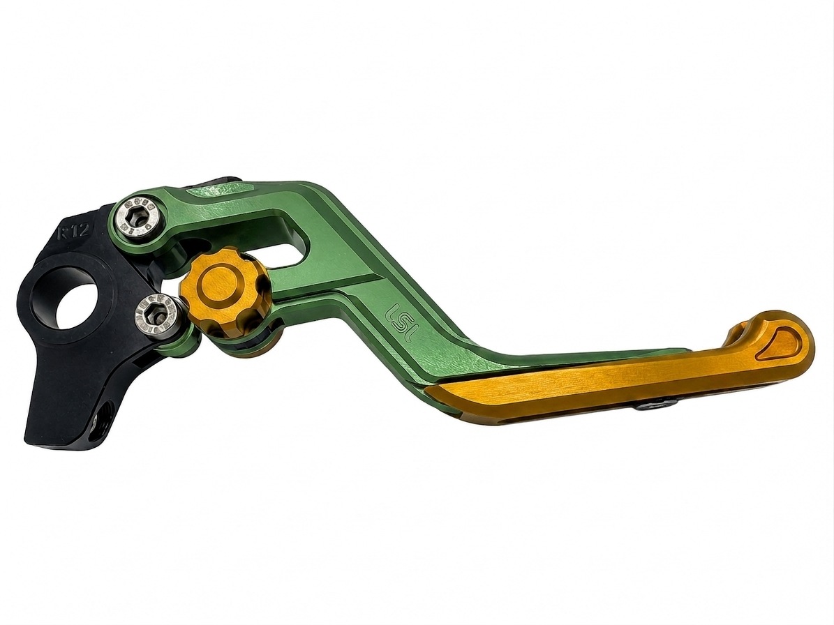 Maneta de Freno LSL ERGONIA R20 Verde/Oro/Oro
