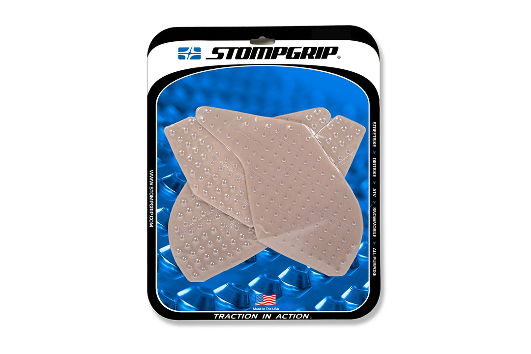 Stompgrip transparente, Volcano, para Kawasaki, Ninja 250SL, Z300 2015-2016, Ninja 300 2013-2017, Z250SL 2015-2017