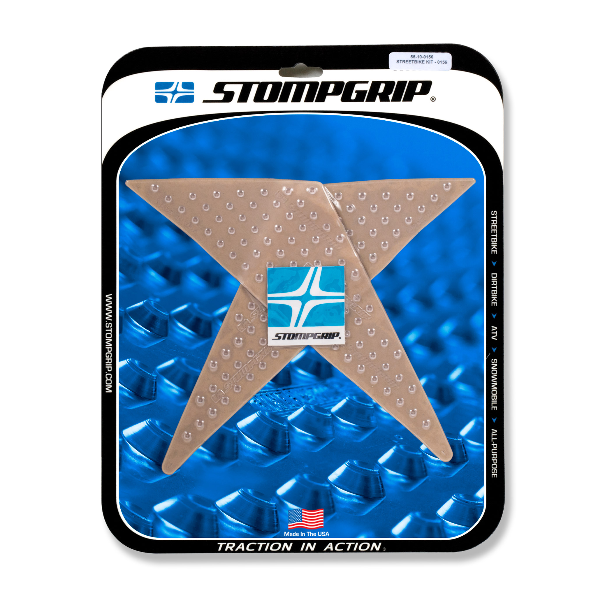 Stompgrip transparente, Volcano, para Honda GL 1800 Gold Wing, 2018-2025