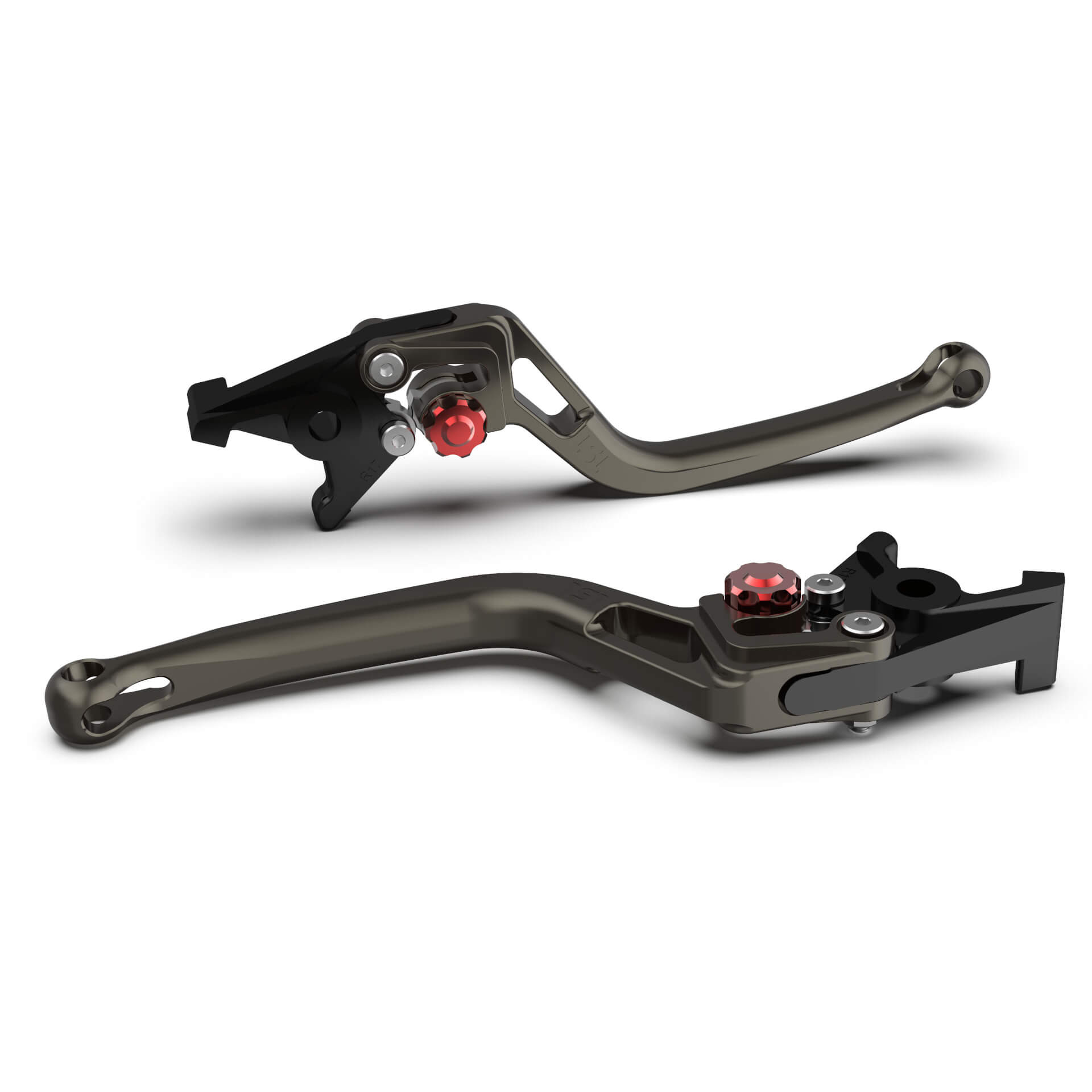 Maneta de freno LSL BOW R51, antracita/rojo
