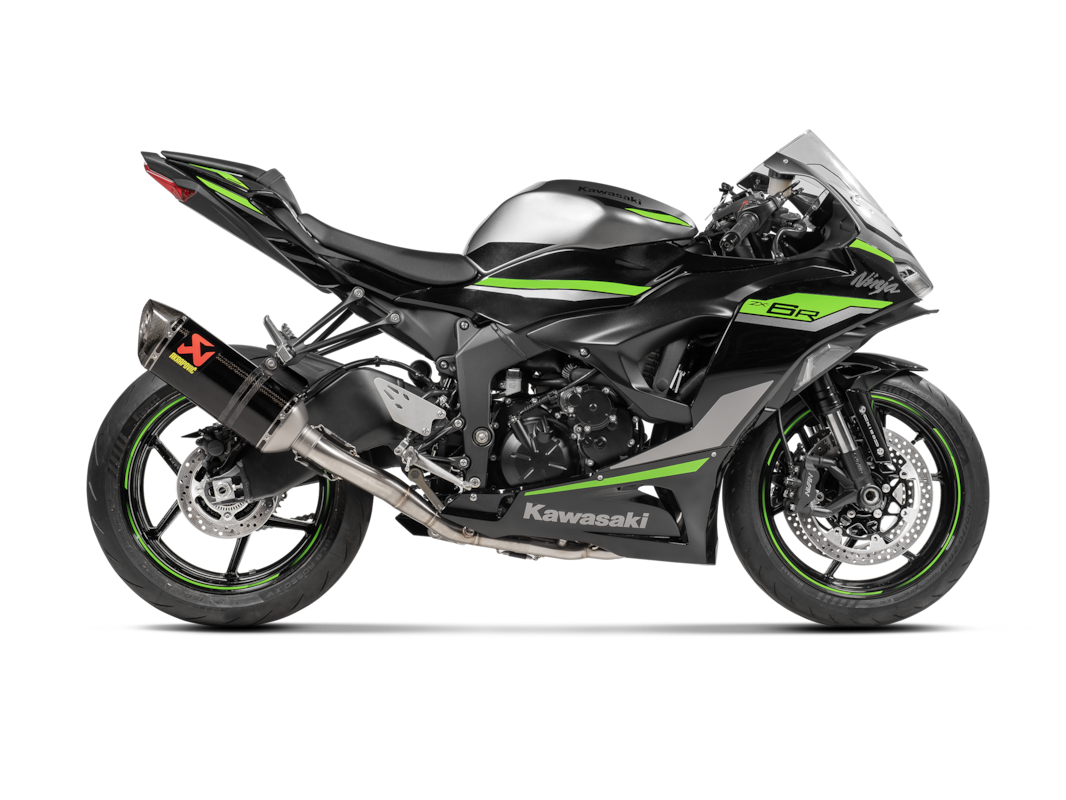 Akrapovic Racing Line (Carbon) para Kawasaki Ninja ZX-6R 2023-2025