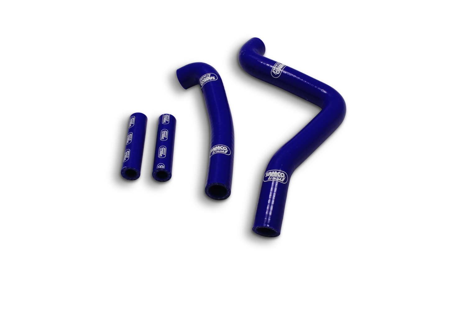 SAMCO SPORT Kit de mangueras de silicona azul para Kawasaki KX125 año del modelo 1999-2002