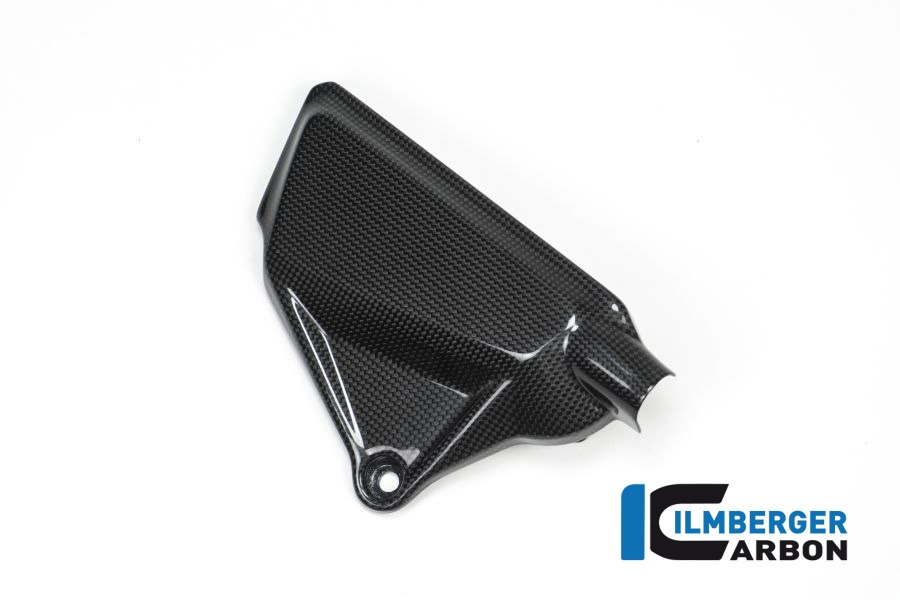 Cubierta de Carbono Ilmberger debajo del chasis lado izquierdo brillante