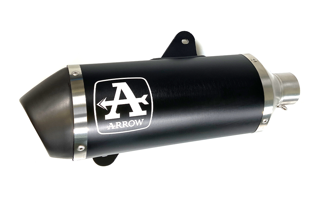 Escape ARROW DARK URBAN para Piaggio Vespa GTS125 año del modelo 2017-2018