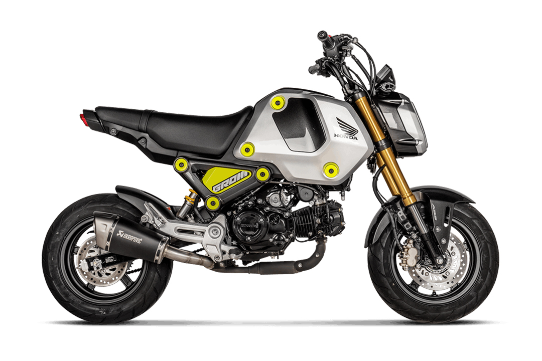 Akrapovic Slip-On Line (Titanio) Honda MSX 125 GROM a partir del año de modelo 2021-2025