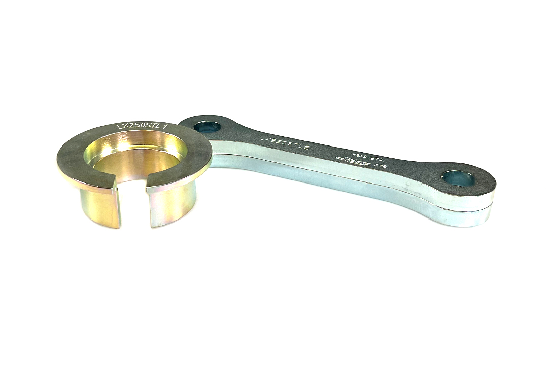 Kit de reducción de altura alpha Technik 40mm para Kawasaki KLX250; Tipo LX250S; Año de modelo 2009-
