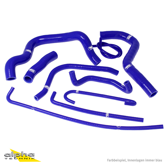 Kit de mangueras de silicona SAMCO SPORT azul para Suzuki GSXR600 GSXR750 años 2004-2005