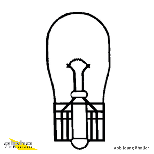 BOMBILLA 12V 16W, W2,1X9,5d, W16W