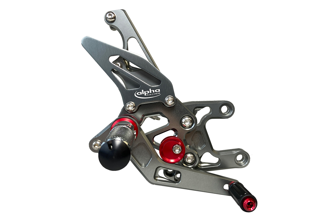 >TRACK< reposapiés titanio Honda CBR1000RR SC59 SC77 2008-17