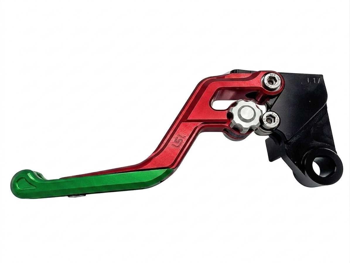 LSL ERGONIA maneta del embrague L64R Rojo/Plata/Verde
