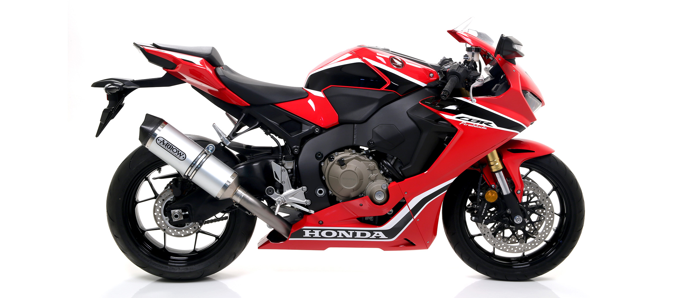 Silenciador ARROW RACE TECH para Honda CBR1000RR Fireblade 2017- de aluminio