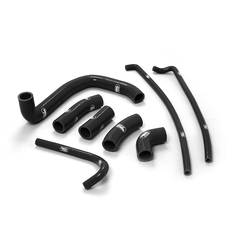 Kit de mangueras de silicona SAMCO SPORT negro para Kawasaki ZX7R año modelo 1996-2003