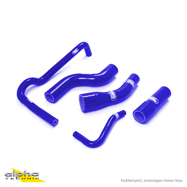 Kit de mangueras de silicona SAMCO SPORT azul para Triumph Rocket III Año del modelo 2003-2018