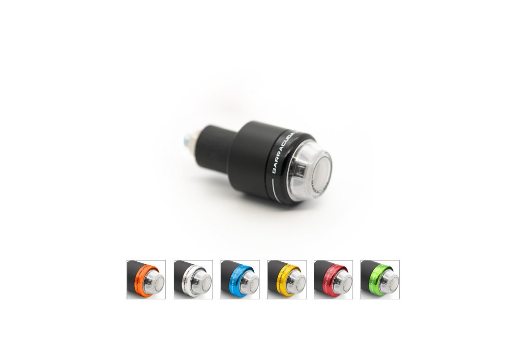 Barracuda intermitente de extremo de manillar B-LED B-LUX plata